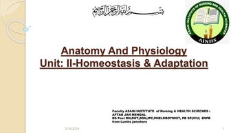 homeostasis aftab jan mengal AINHS  nursing LECTURER.pptx