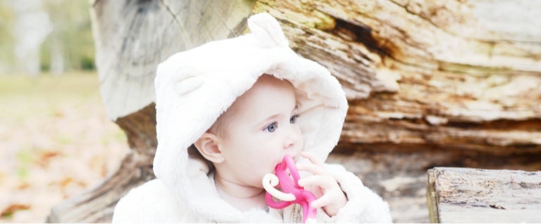 baby teething monkey