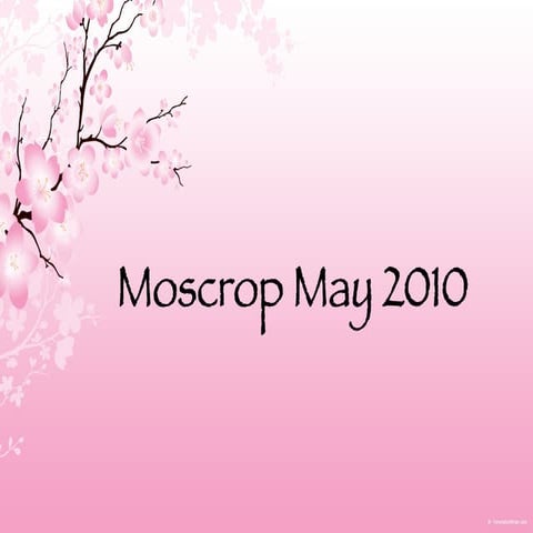 May 2010 Homepage