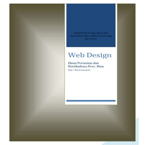 Interface Perancangan Website Dinas Tanama Pangan Provinsi Riau By Edi Ismanto