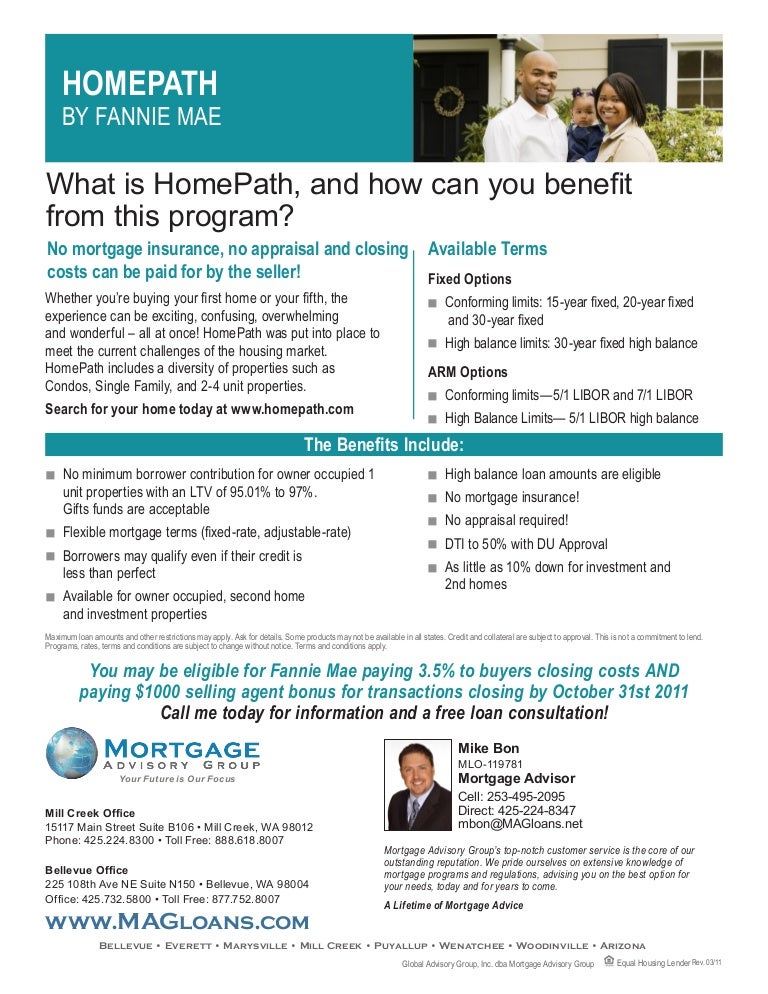 Homepath Financing