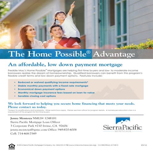 Home Possible Advantage by Freddie Mac | PDF
