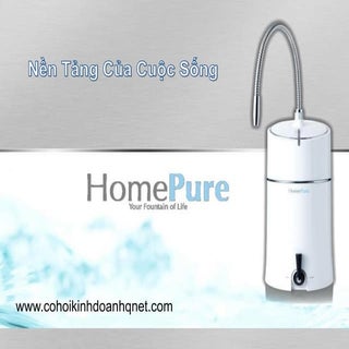 Máy lọc nước Home pure-Sản phẩm QNE...