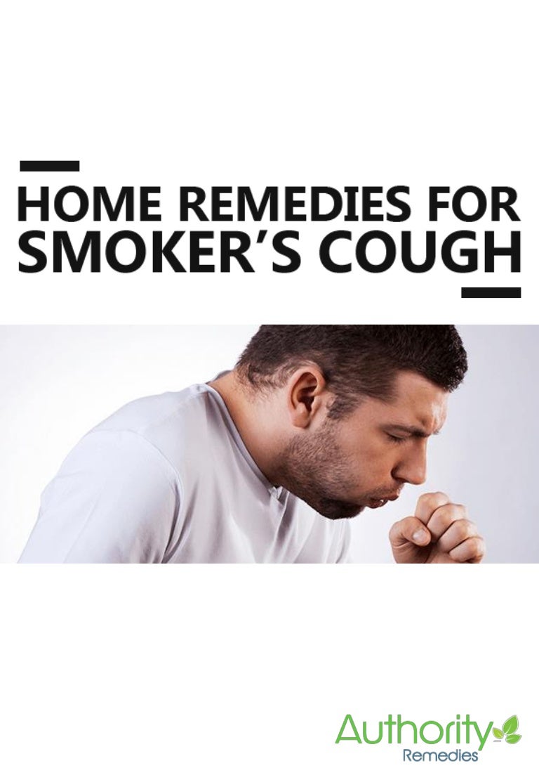 Home remedies for smoker cough