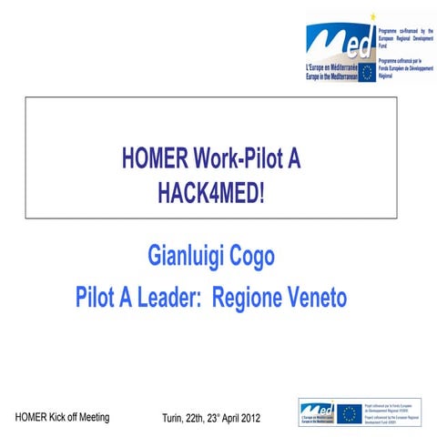 Hack4Med for Homer EU Project