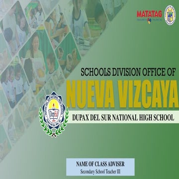 HPTA Meeting at Dupax del Sur National High School
