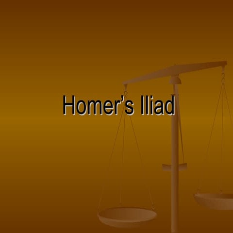 Homer’s iliad