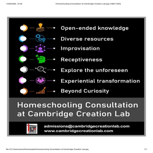 Visual Storytelling | Cambridge Creation Lab | PDF