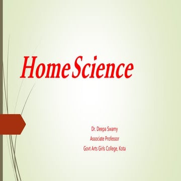 Home science
