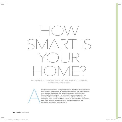 How Smart Is Your Home?