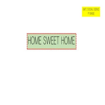Home sweet home pdf