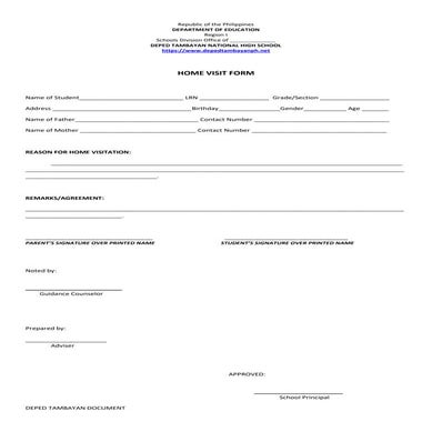 home visit form.docx