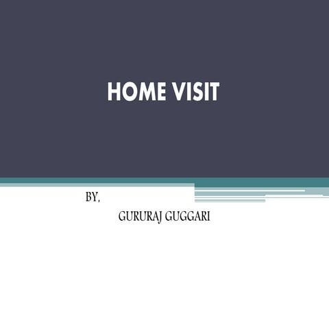 Home visiting in chn
