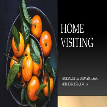 Home visiting 