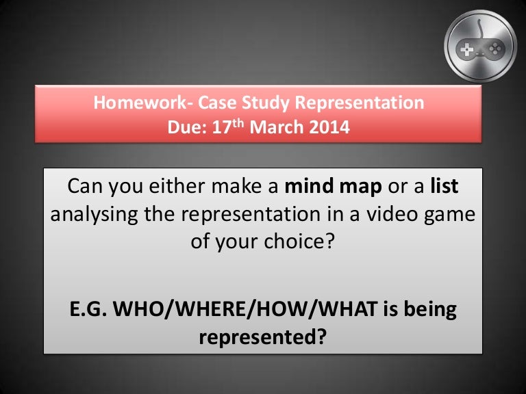 Homework case study image