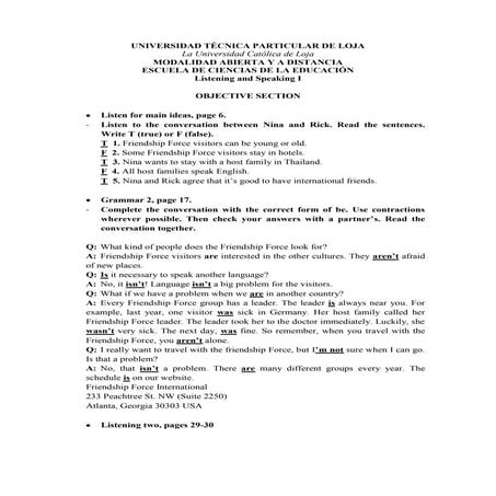 Proficiency 2013 listening test script | PDF