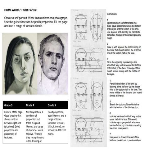 Homework 1  self portrait