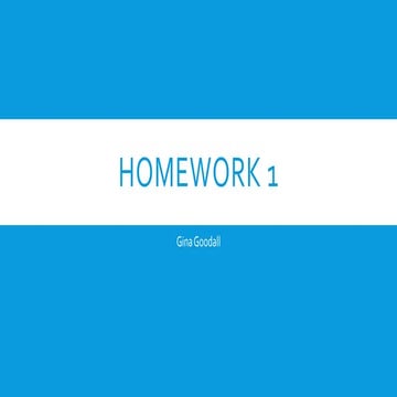 Homework 1 media
