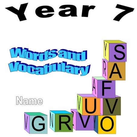 Homework Booklet 2 Y7