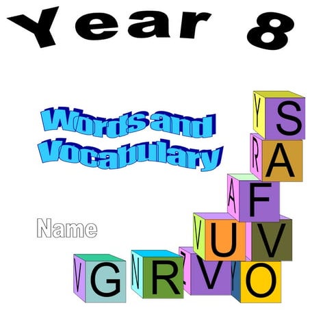 Homework Booklet 2 Y8