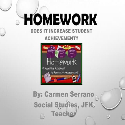 Homework defense 