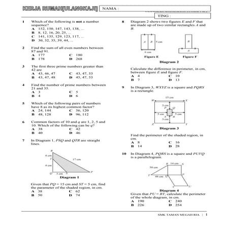 Homework mate ting 3
