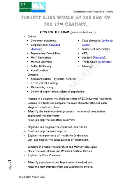 CUADERNILLO Actividades TEMA 2 | PDF