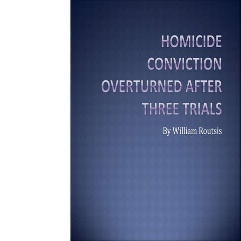 Teddy Wilson’s Homicide Charges Dismissed | PPTX