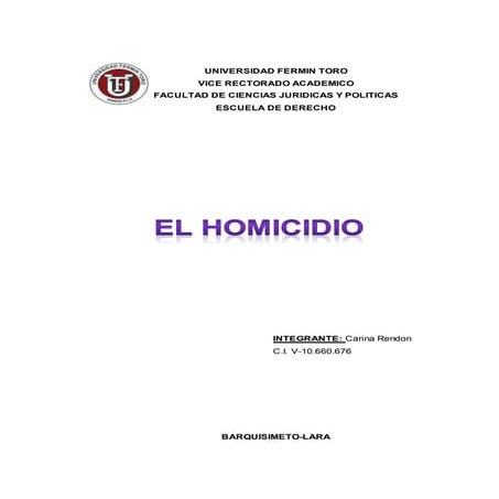 Homicidio