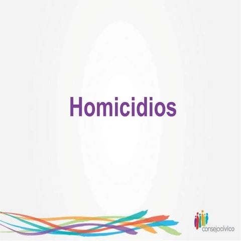 Homicidios mayo 2015