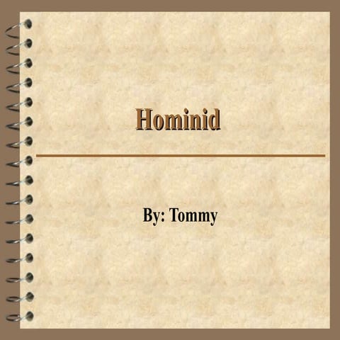 Hominid