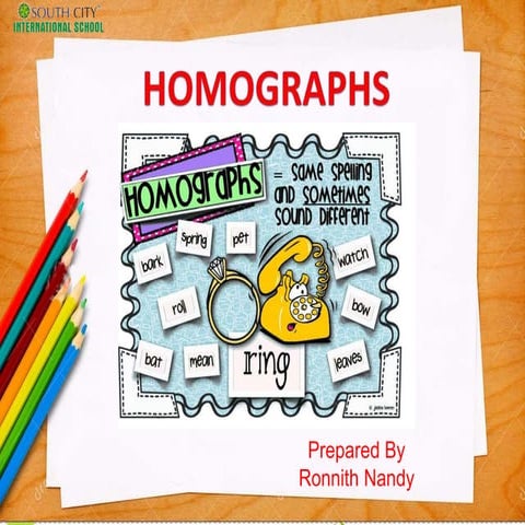 Homographs and Its Examples