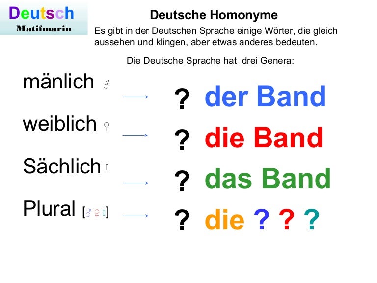 Homonymen B1