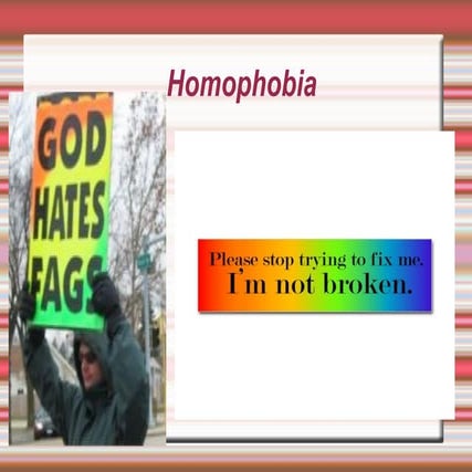 Homophobia presentation | PPTX