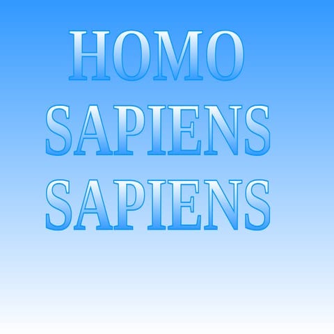 Homo sapiens sapiens