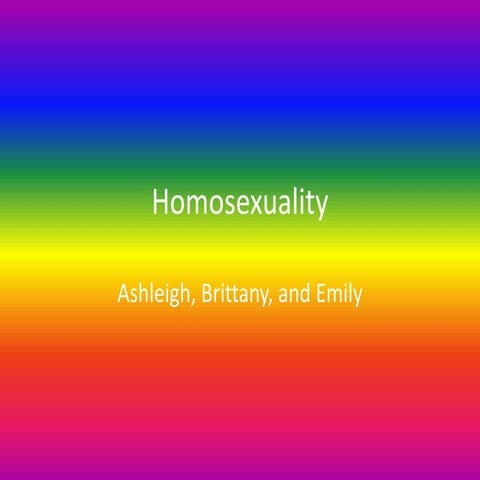 Homosexuality 2