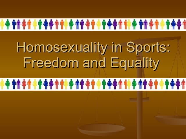 Homophobia in sports essay