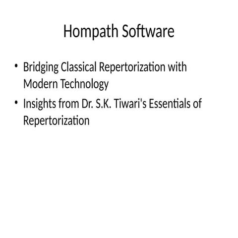 Hompath_Softwarerepertory_Presentation.pptx