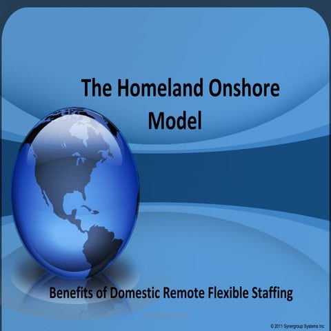Offshore Outsourcing Alternative Solution