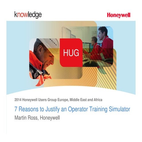 7 Reason to Justify an Operator Training Simulator