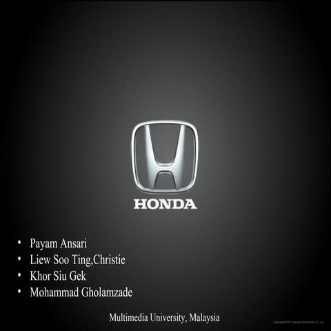 Honda