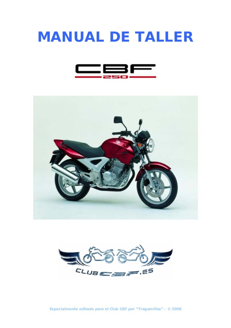 Manual Taller Honda Cbf 250