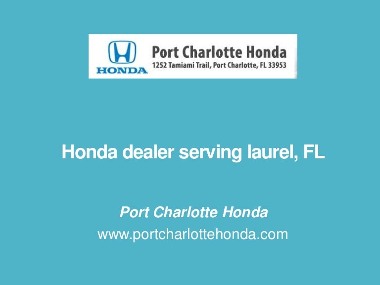 Honda Dealer Serving Laurel Fl