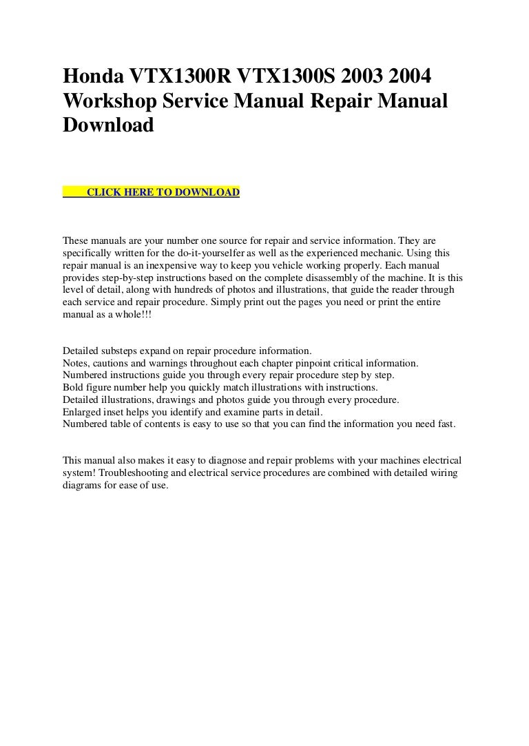Vtx1300c Wiring Diagram - Complete Wiring Schemas