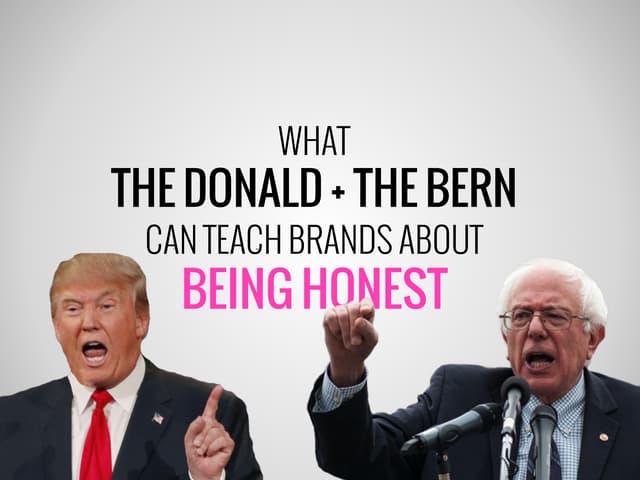 What Can Donald Trump & Bernie Sand...