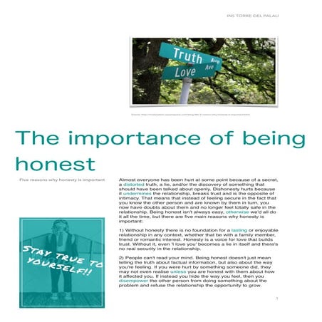 Honesty text pledge | PDF