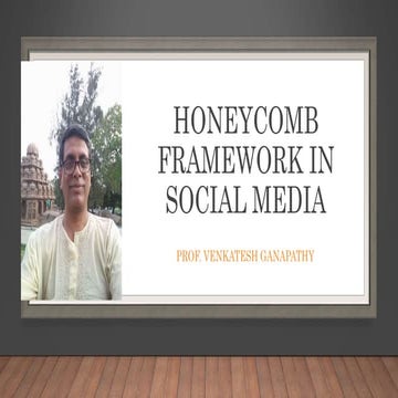 Honeycomb framework in social media