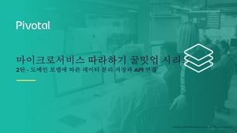 꿀밋업2탄_도메인 모델에 따른 데이터 분리 저장과 API 연결