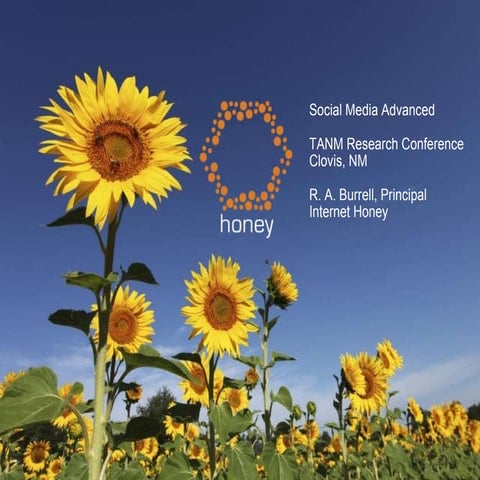 Honey tanm research_conference_advanced