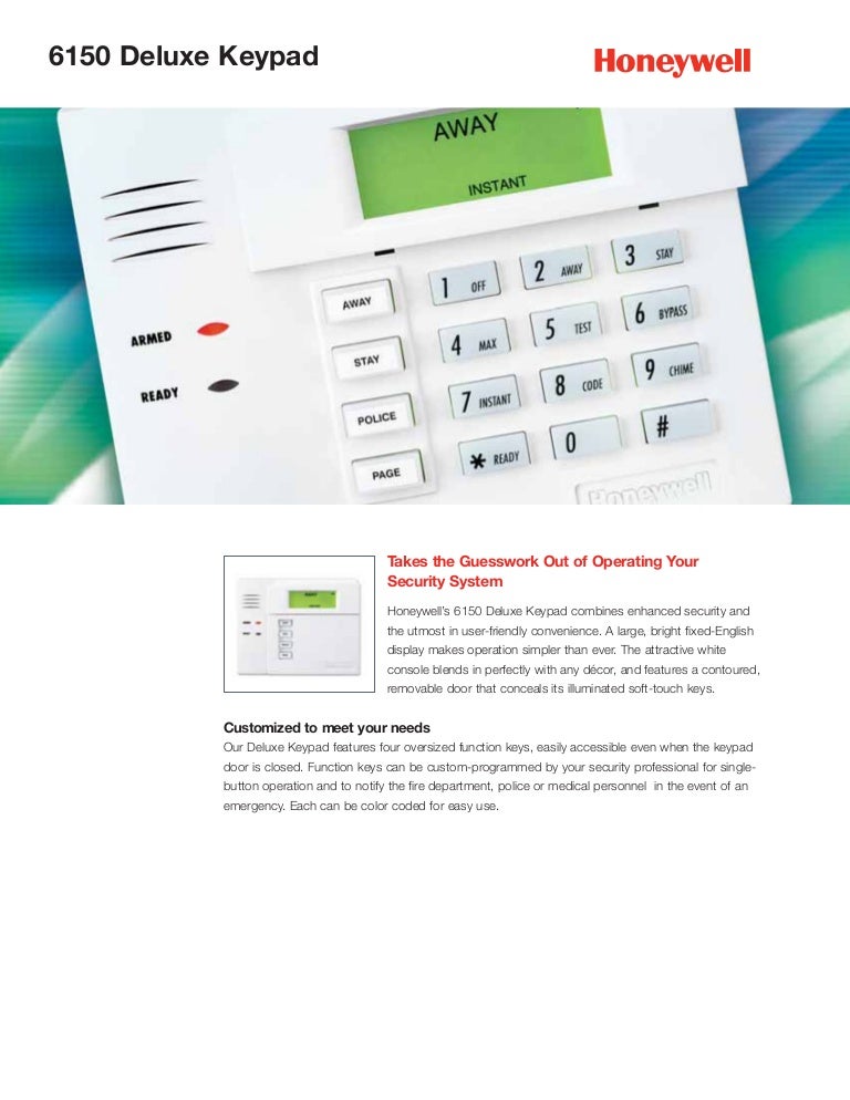 Honeywell 6150brochure